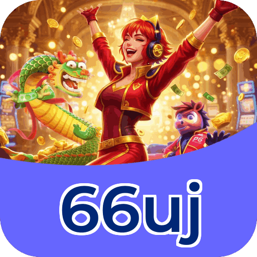 Interface do aplicativo 66uj mostrando jogos disponíveis no iOS e Android